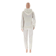 Pullover Long-Sleeved Hoodie & Tie Pocket Pants Sets - Shah S. Sahota