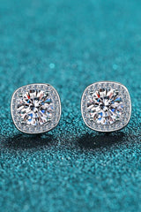Let Me Love You 1 Carat Moissanite Stud Earrings - Shah S. Sahota