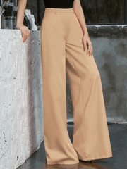 Zebra Striped Wide Leg Pants - Shah S. Sahota