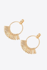 18K Gold-Plated Zinc alloy Drop Earrings - Shah S. Sahota