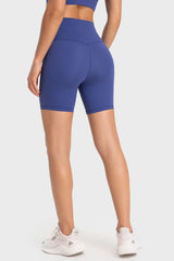 Staying Cozy Wide Waistband Biker Shorts - Shah S. Sahota