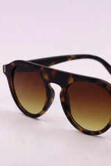 3-Piece Round Polycarbonate Full Rim Sunglasses - Shah S. Sahota