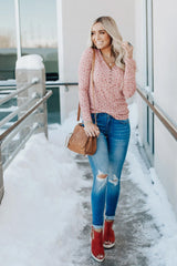 Button V-Neck Floral Top - Shah S. Sahota