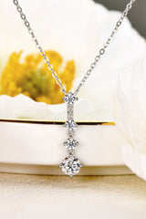 Keep You There Multi-Moissanite Pendant Necklace - Shah S. Sahota