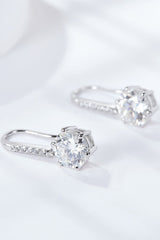 6-Prong Moissanite Drop Earrings - Shah S. Sahota