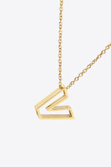 U to Z Letter Pendant Nekclace - Shah S. Sahota