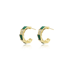 Small Silver Hoop Earrings - Shah S. Sahota