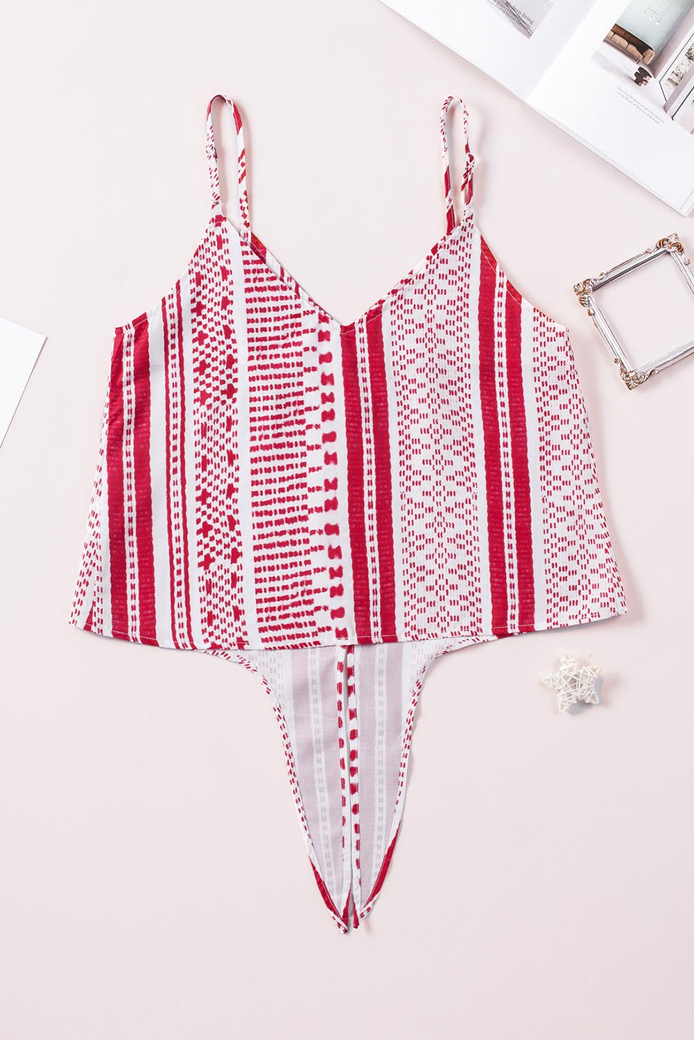 Bohemian V-Neck Cami - Shah S. Sahota