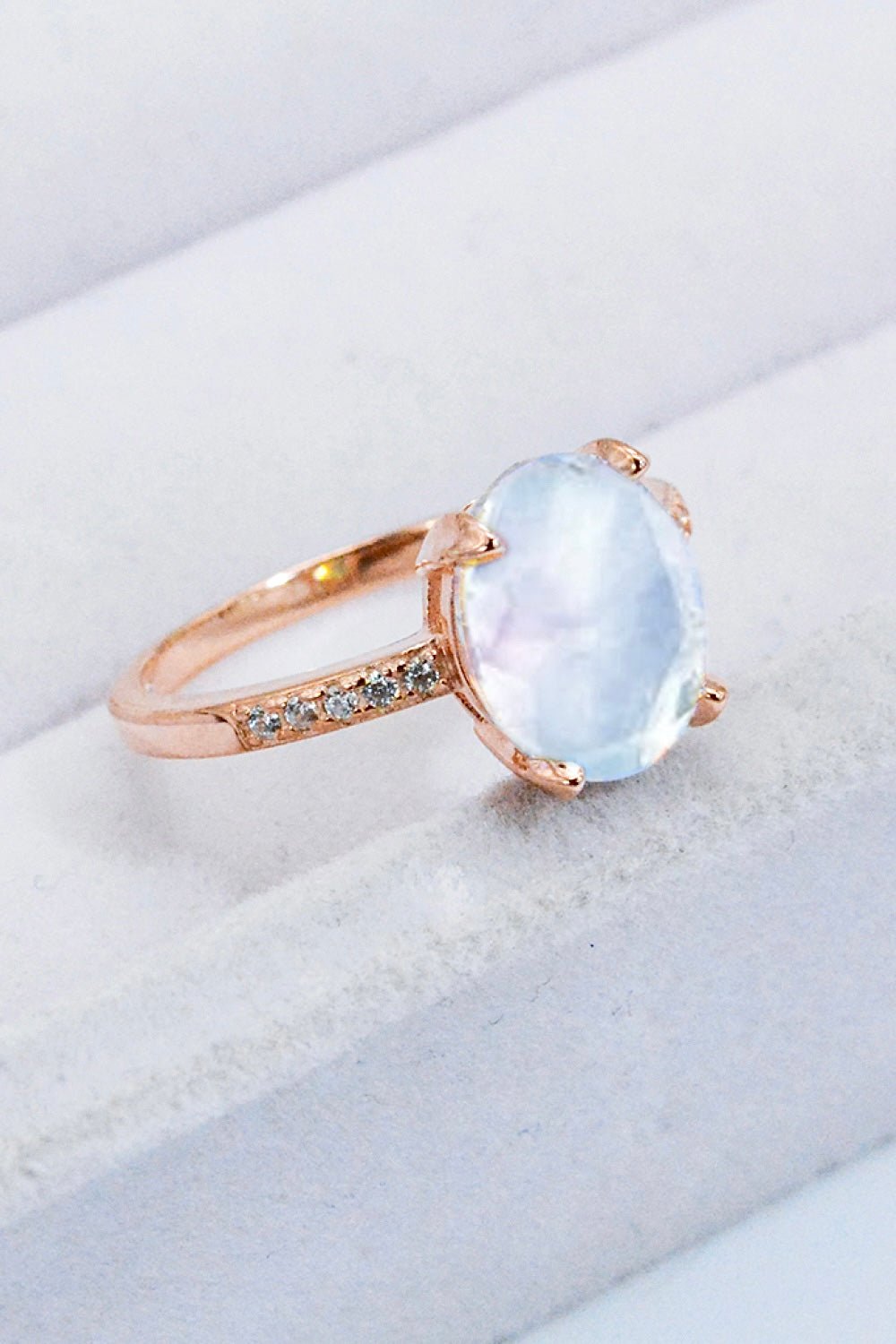 Get A Move On Moonstone Ring - Shah S. Sahota