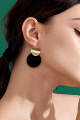 Two-Tone Dangle Earrings - Shah S. Sahota