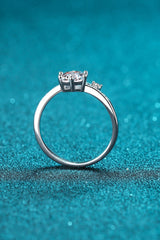 On My Mind 925 Sterling Silver Moissanite Ring - Shah S. Sahota