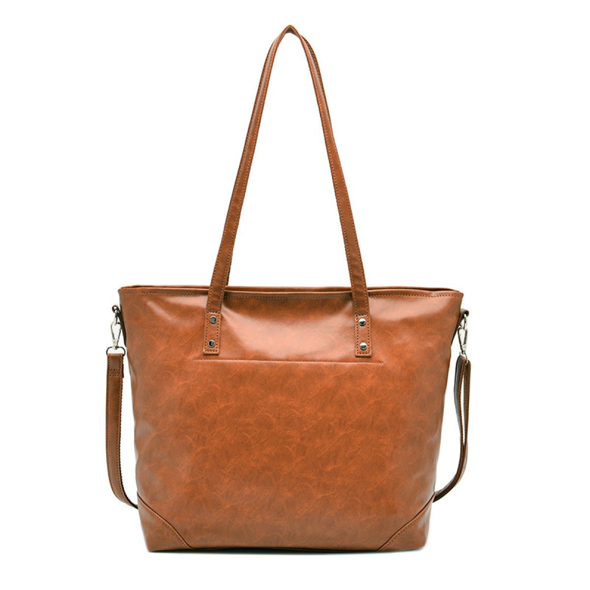 Retro Square One-Shoulder Tote Bag - Shah S. Sahota