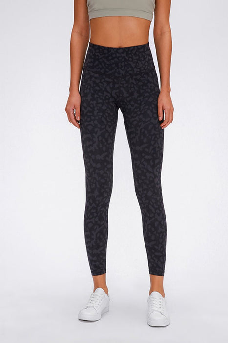 Wide Seamless Band Waist Sports Leggings - Shah S. Sahota