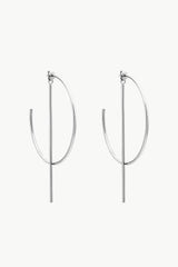 C-Hoop Stainless Steel Earrings