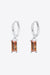 Retro 925 Sterling Silver Cubic Zirconia Drop Earrings - Shah S. Sahota