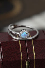 Opal Bypass Ring - Shah S. Sahota