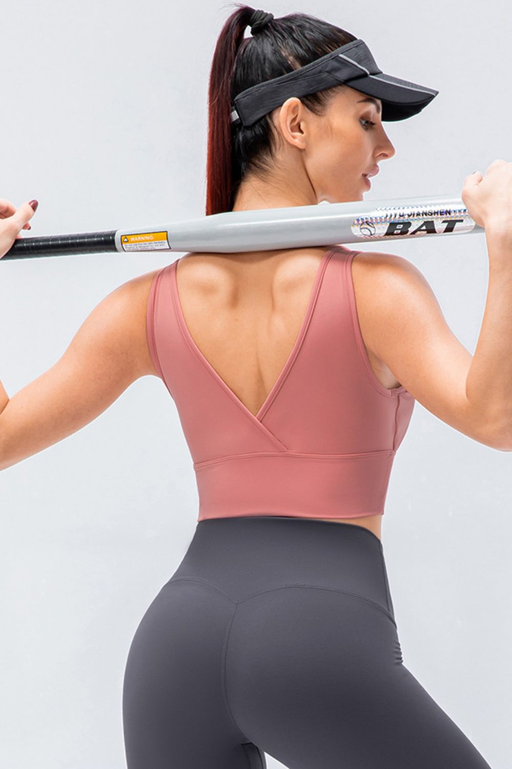 Reversible Cropped Surplice Yoga Tank - Shah S. Sahota