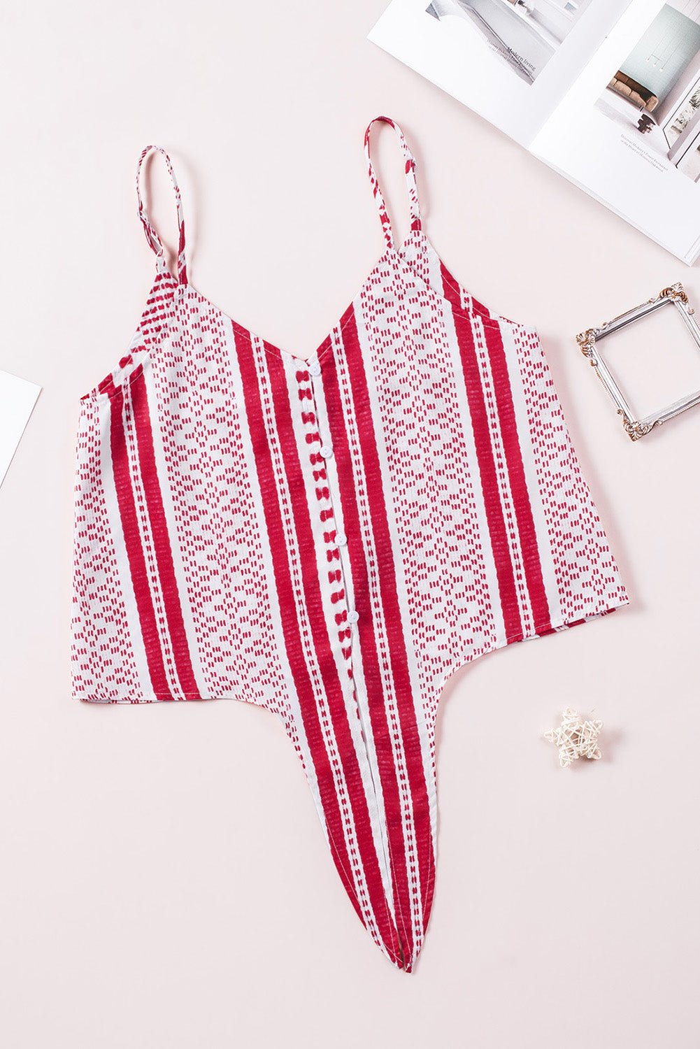 Bohemian V-Neck Cami - Shah S. Sahota