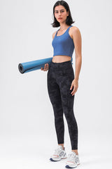 Card Back Pocket Active Leggings - Shah S. Sahota