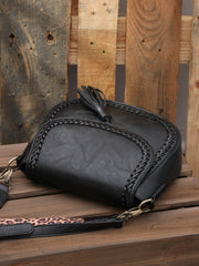 Retro Tassel Saddle Bag - Shah S. Sahota