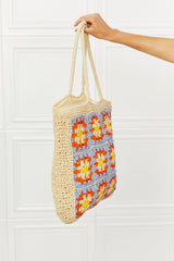 Fame Off The Coast Straw Tote Bag - Shah S. Sahota