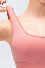 Reversible Cropped Surplice Yoga Tank - Shah S. Sahota