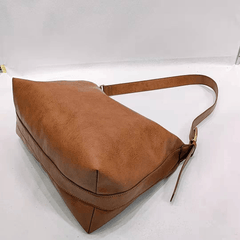 Women's Simple One-Shoulder Hobo Bag - Shah S. Sahota