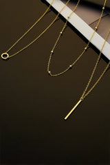 Basic Three-Piece Chain Necklace Set - Shah S. Sahota