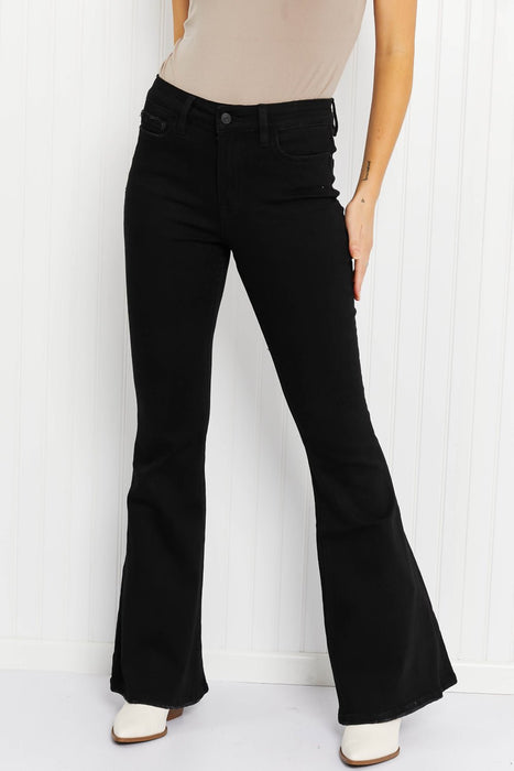 Zenana Veronica Full Size High-Rise Super Flare Jeans - Shah S. Sahota