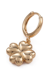 Clover Huggie Hoop Earrings - Shah S. Sahota