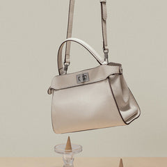 Large Capacity Lychee Grain Handbag Crossbody Bag - Shah S. Sahota