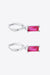 Retro 925 Sterling Silver Cubic Zirconia Drop Earrings - Shah S. Sahota