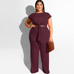 Women‘s Solid Color Two Piece Set - Shah S. Sahota