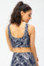 Metallic Snakeskin Print Cropped Yoga Tank - Shah S. Sahota