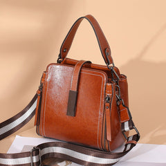 Portable Zipper Buckle Shoulder Messenger Bag - Shah S. Sahota