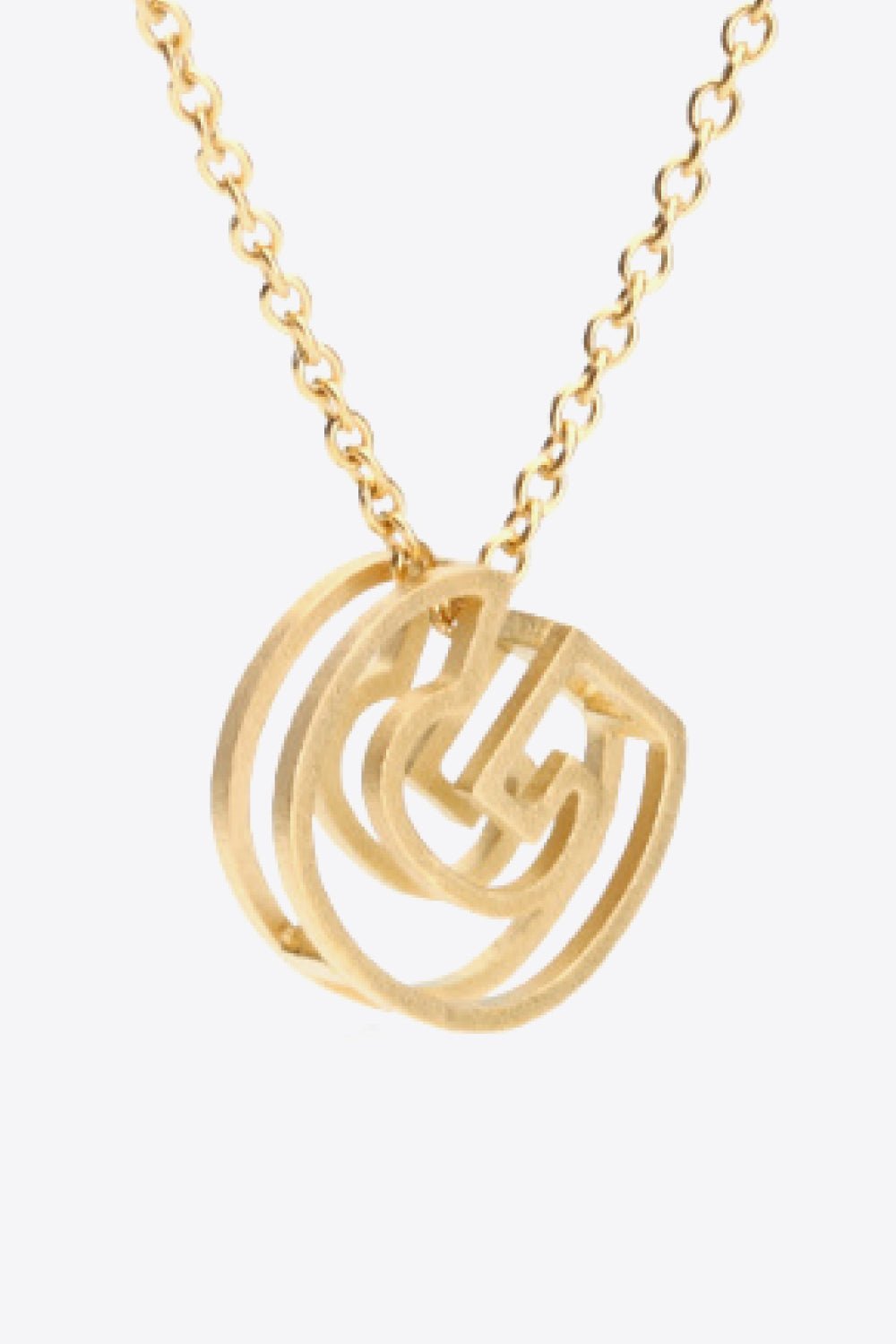 A to J Letter Pendant Nekclace - Shah S. Sahota