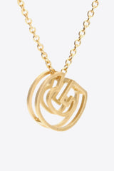 A to J Letter Pendant Nekclace - Shah S. Sahota