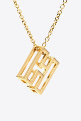 A to J Letter Pendant Nekclace - Shah S. Sahota