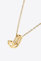 A to J Letter Pendant Nekclace - Shah S. Sahota
