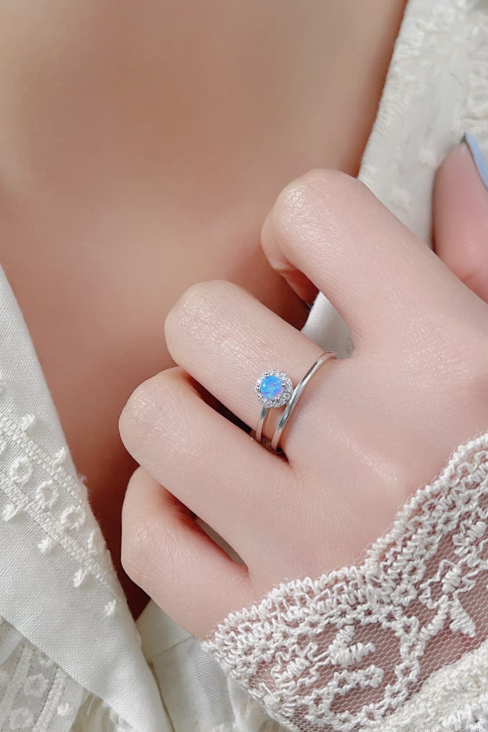 Opal Bypass Ring - Shah S. Sahota