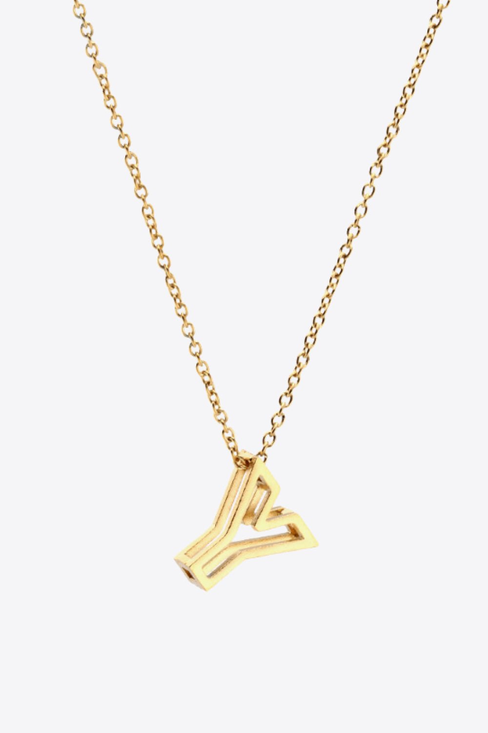 U to Z Letter Pendant Nekclace - Shah S. Sahota