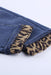 Leopard Patchwork Distressed Jeans - Shah S. Sahota