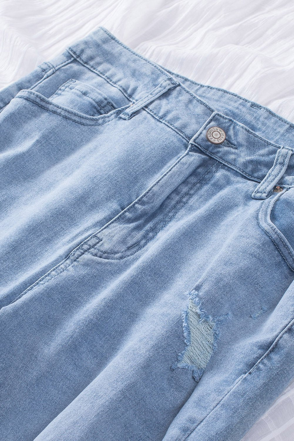 Meet You There Distressed Jeans - Shah S. Sahota