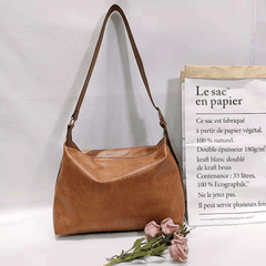 Women's Simple One-Shoulder Hobo Bag - Shah S. Sahota