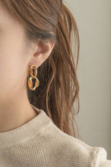 18K Gold-Plated Copper Double-Hoop Earrings - Shah S. Sahota