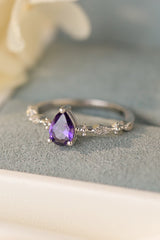 Amethyst 925 Sterling Silver Ring - Shah S. Sahota