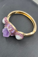 Random-Shape Natural Stone Bracelet - Shah S. Sahota