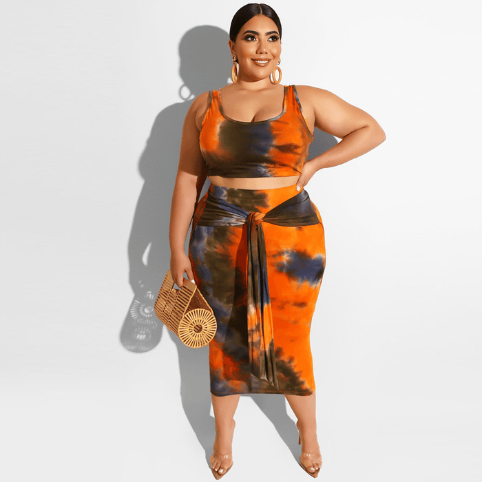 Women's Graphic Print Two Piece Set - Shah S. Sahota