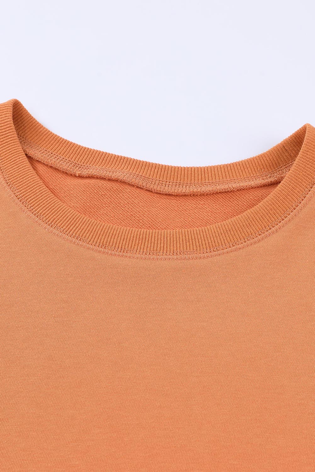 Side Slit Drop Shoulder Sweatshirt - Shah S. Sahota