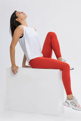 Cut Out Back Active Tank - Shah S. Sahota